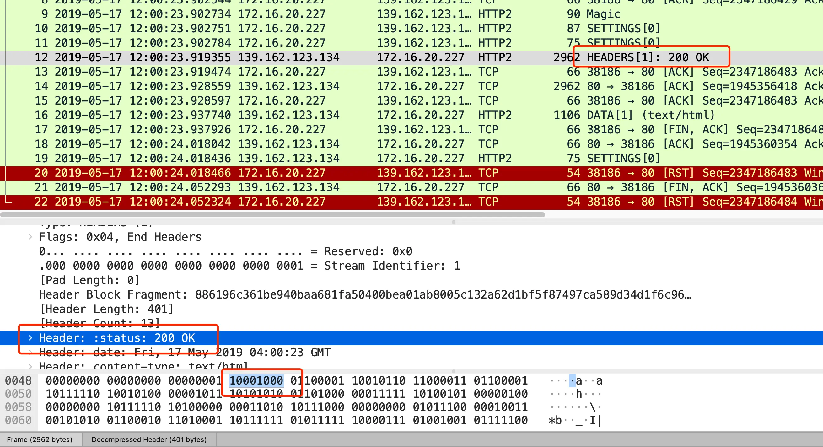 Http2 状态码